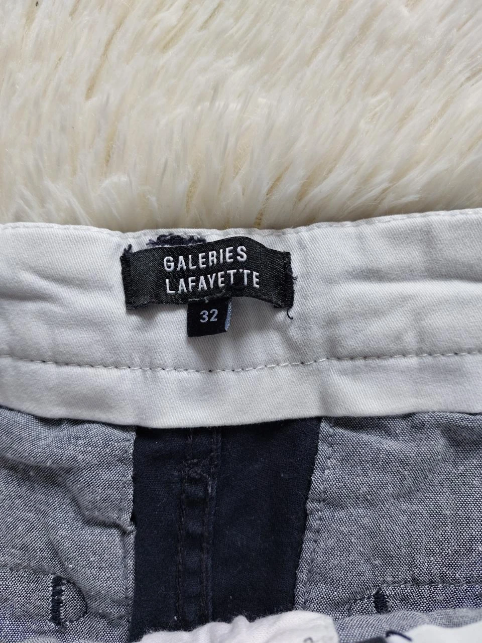 Pantalón Galeries Lafayette azul marino - Talla 32 - Muy buen estado – photo 3